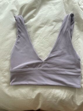 Lavender Lululemon Align V neck Bra (4)